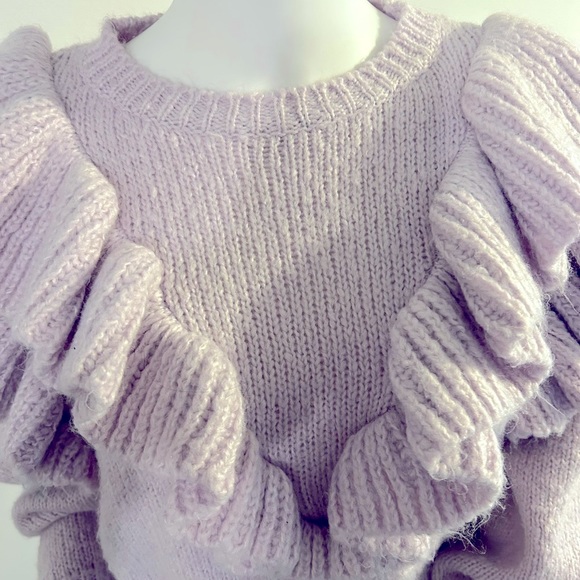 Zara Wool Blend Knit Sweater - Picture 5 of 11